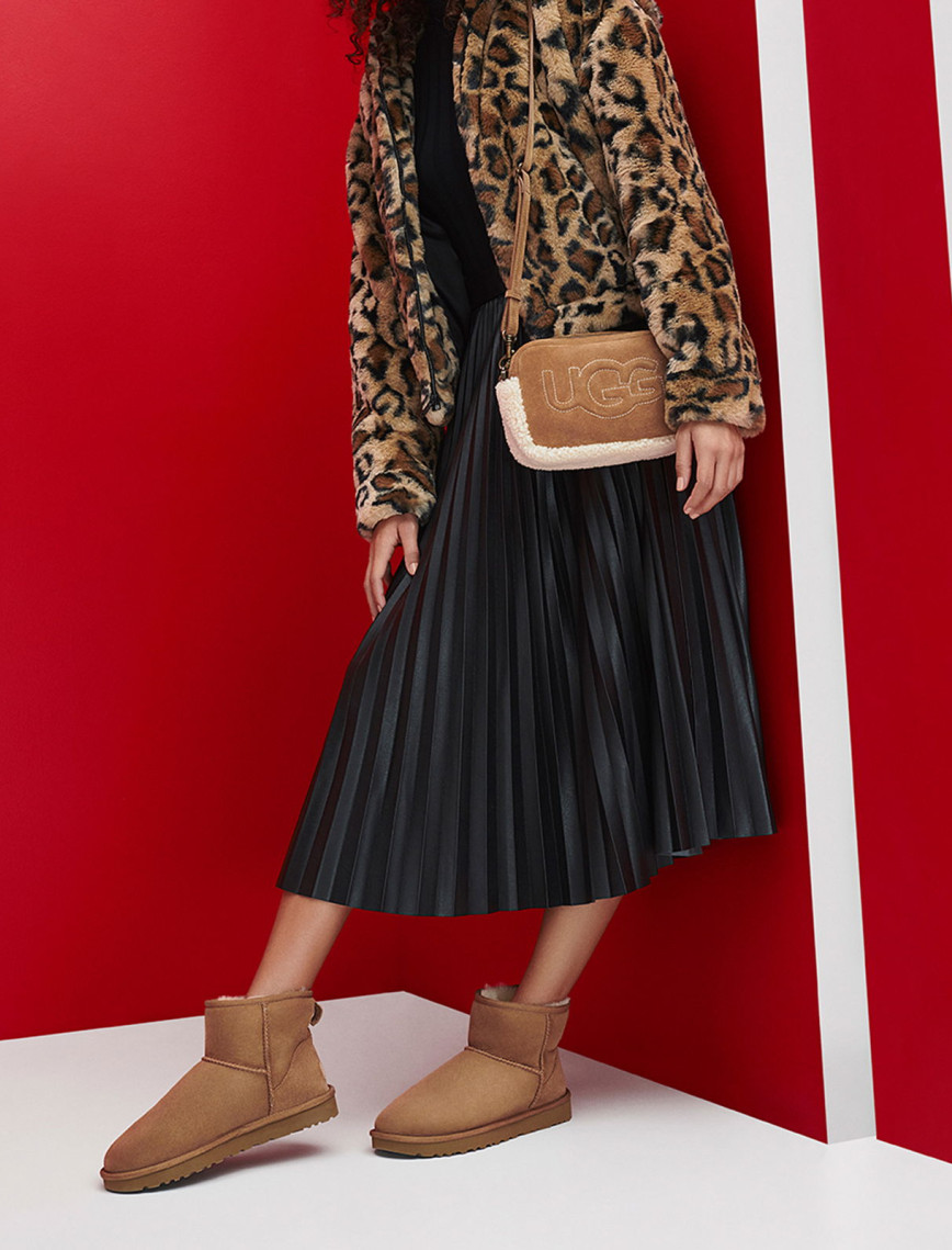 UGG Classic Mini II Kadın Taba Bot UGG Classic Mini II Kadın Taba Bot