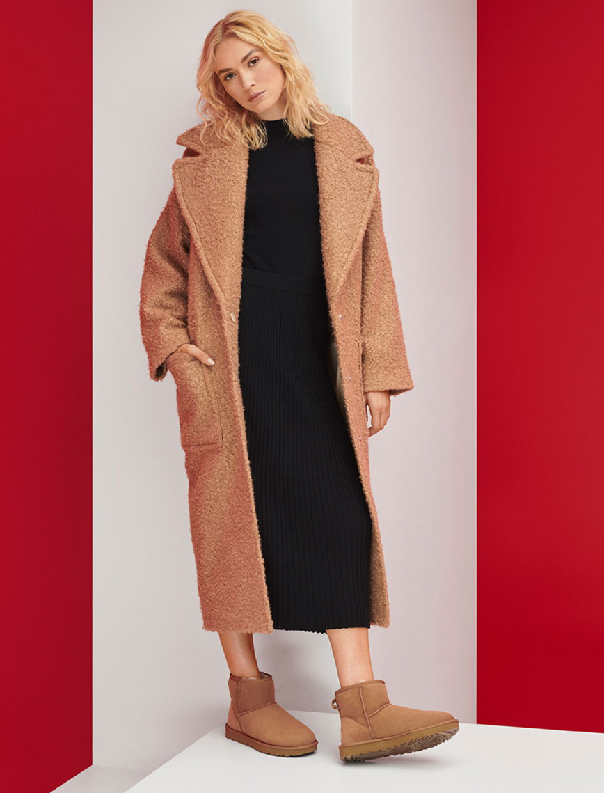 UGG Classic Mini II Kadın Taba Bot UGG Classic Mini II Kadın Taba Bot