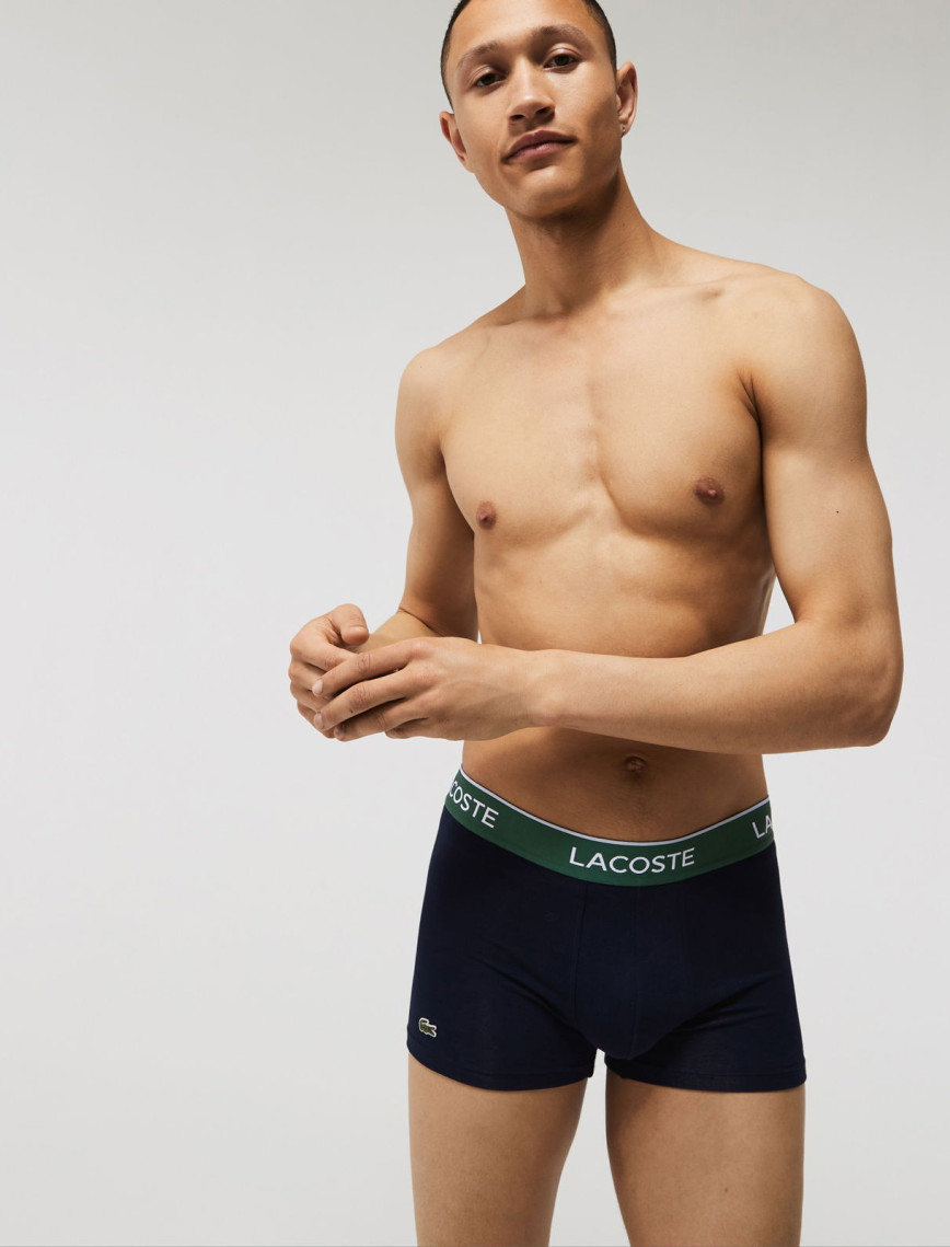 Lacoste Active Erkek 3'lü Lacivert Boxer Lacoste Active Erkek 3'lü Lacivert Boxer