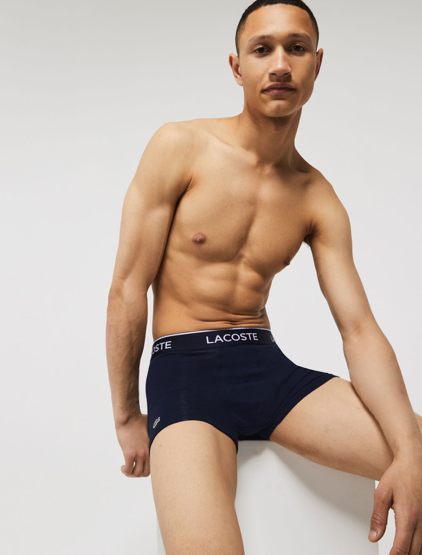 Lacoste Active Erkek 3'lü Lacivert Boxer Lacoste Active Erkek 3'lü Lacivert Boxer