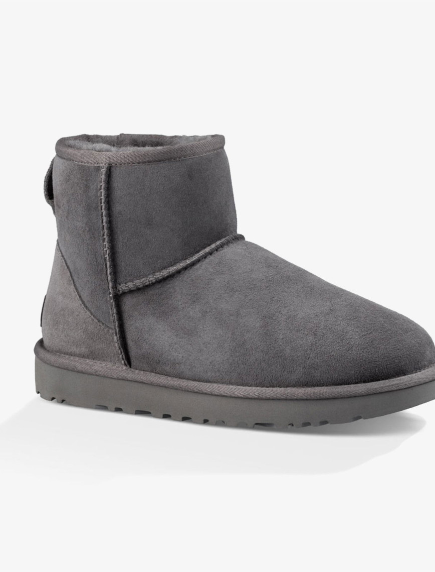 UGG Classic Mini II Kadın Gri Bot UGG Classic Mini II Kadın Gri Bot