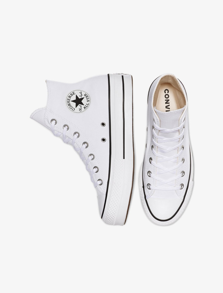 Converse Chuck Taylor All Star Lift Hi Unisex Platform Beyaz Sneaker Converse Chuck Taylor All Star Lift Hi Unisex Platform Beyaz Sneaker