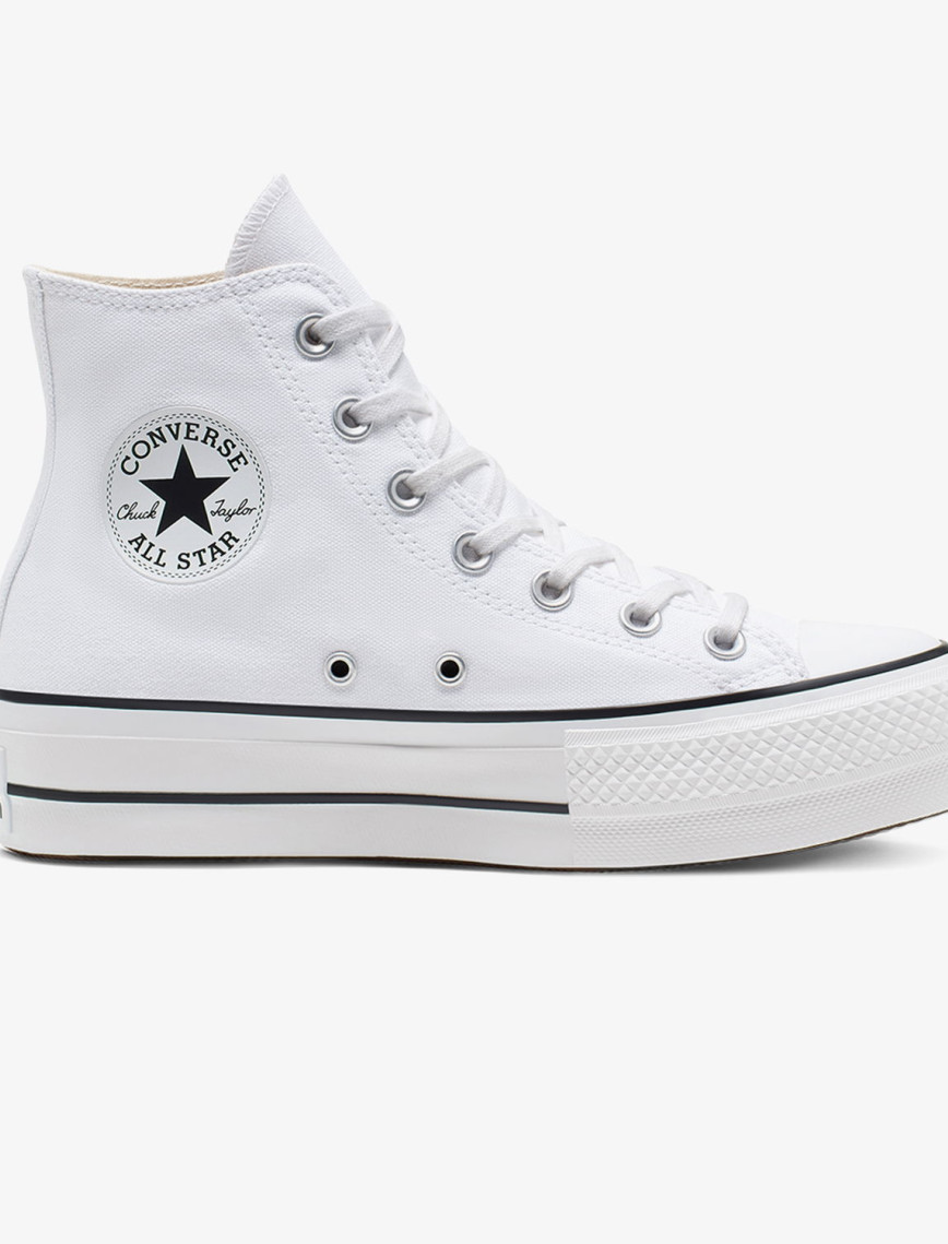 Converse Chuck Taylor All Star Lift Hi Unisex Platform Beyaz Sneaker Converse Chuck Taylor All Star Lift Hi Unisex Platform Beyaz Sneaker