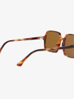 RAY-BAN 0RB1973 Square II Kadın Stripped Havana Güneş Gözlüğü RAY-BAN 0RB1973 Square II Kadın Stripped Havana Güneş Gözlüğü
