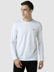 Lacoste Erkek Regular Fit Uzun Kollu Bisiklet Yaka Beyaz T-Shirt Lacoste Erkek Regular Fit Uzun Kollu Bisiklet Yaka Beyaz T-Shirt