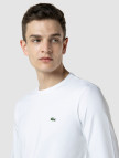 Lacoste Erkek Regular Fit Uzun Kollu Bisiklet Yaka Beyaz T-Shirt Lacoste Erkek Regular Fit Uzun Kollu Bisiklet Yaka Beyaz T-Shirt