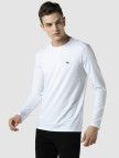 Lacoste Erkek Regular Fit Uzun Kollu Bisiklet Yaka Beyaz T-Shirt Lacoste Erkek Regular Fit Uzun Kollu Bisiklet Yaka Beyaz T-Shirt