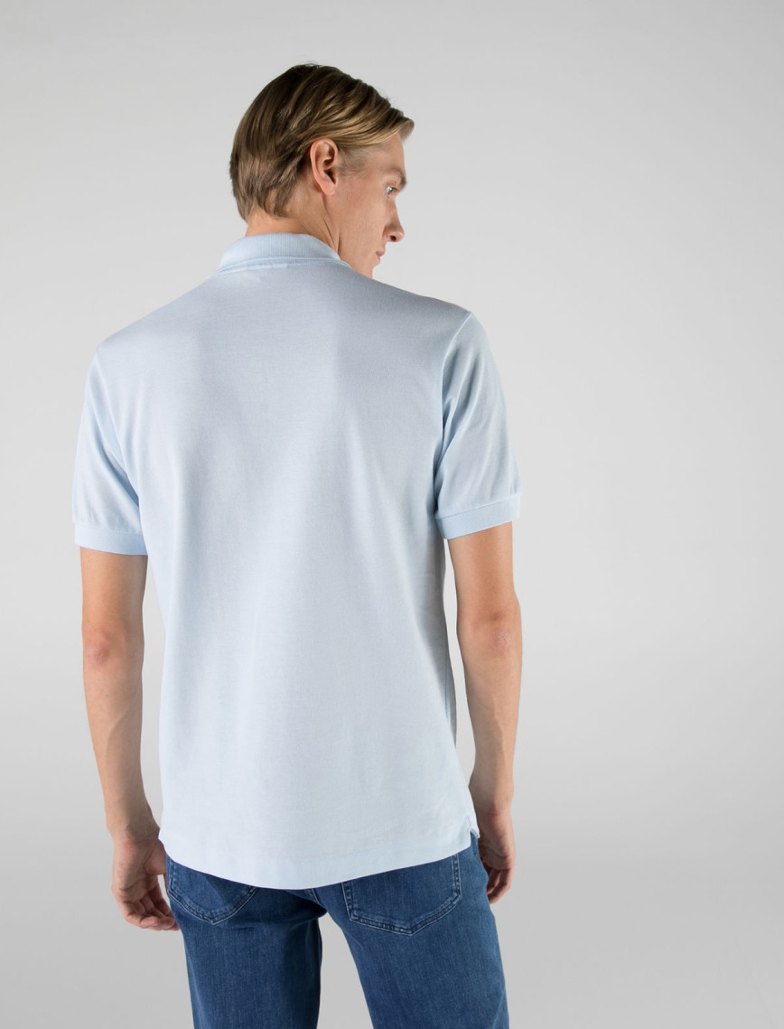 Lacoste L.12.12 Erkek Classic Fit Açık Mavi Polo Lacoste L.12.12 Erkek Classic Fit Açık Mavi Polo