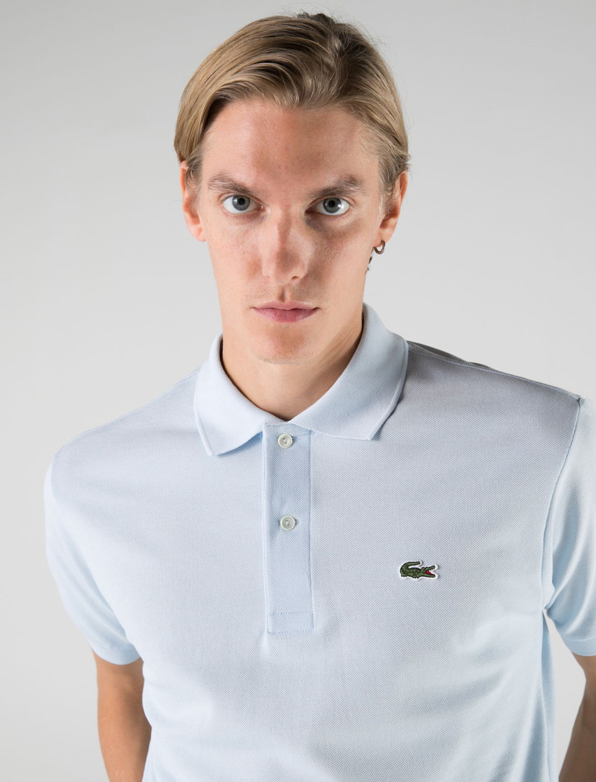 Lacoste L.12.12 Erkek Classic Fit Açık Mavi Polo Lacoste L.12.12 Erkek Classic Fit Açık Mavi Polo