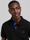 GANT Erkek Siyah Slim Fit Polo GANT Erkek Siyah Slim Fit Polo