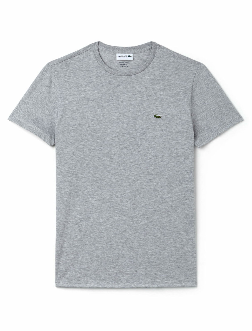 Lacoste Regular Fit Erkek Gri Tişört Lacoste Regular Fit Erkek Gri Tişört