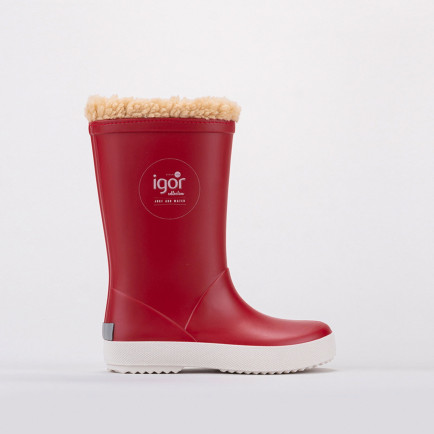 Igor Splash Nautico Borreguito Çocuk Kırmızı Çizme Igor Splash Nautico Borreguito Çocuk Kırmızı Çizme