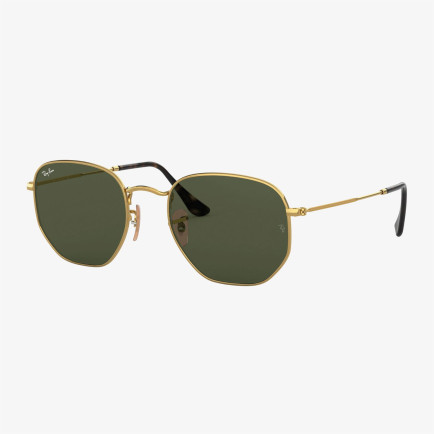 RAY-BAN 0RB3548N Hexagonal Unisex Gold Güneş Gözlüğü RAY-BAN 0RB3548N Hexagonal Unisex Gold Güneş Gözlüğü