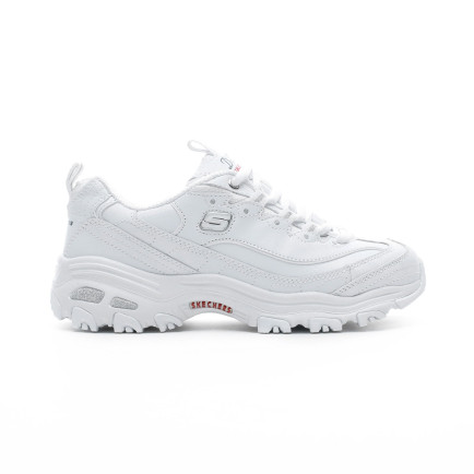Skechers D'Lites - Fresh Start Kadın Beyaz Spor Ayakkabı Skechers D'Lites - Fresh Start Kadın Beyaz Spor Ayakkabı