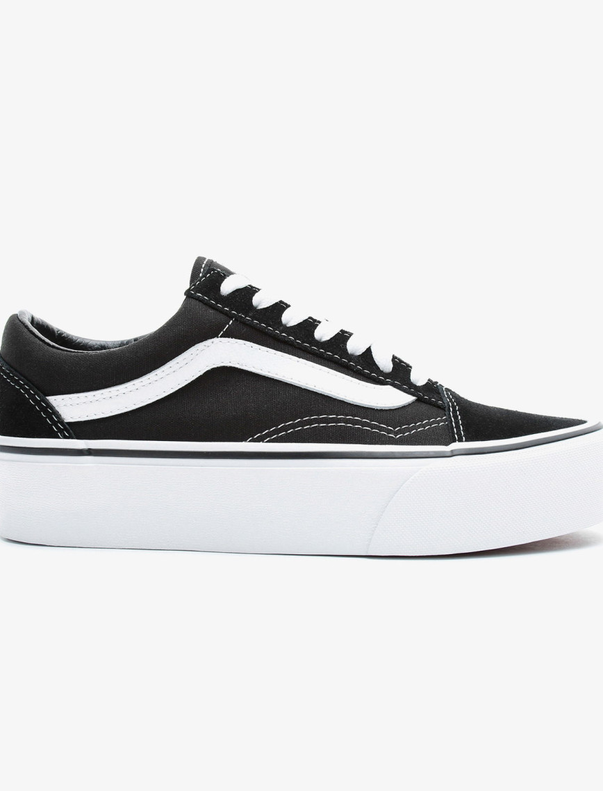 Vans Old Skool Platform Siyah Kadın Sneaker Vans Old Skool Platform Siyah Kadın Sneaker