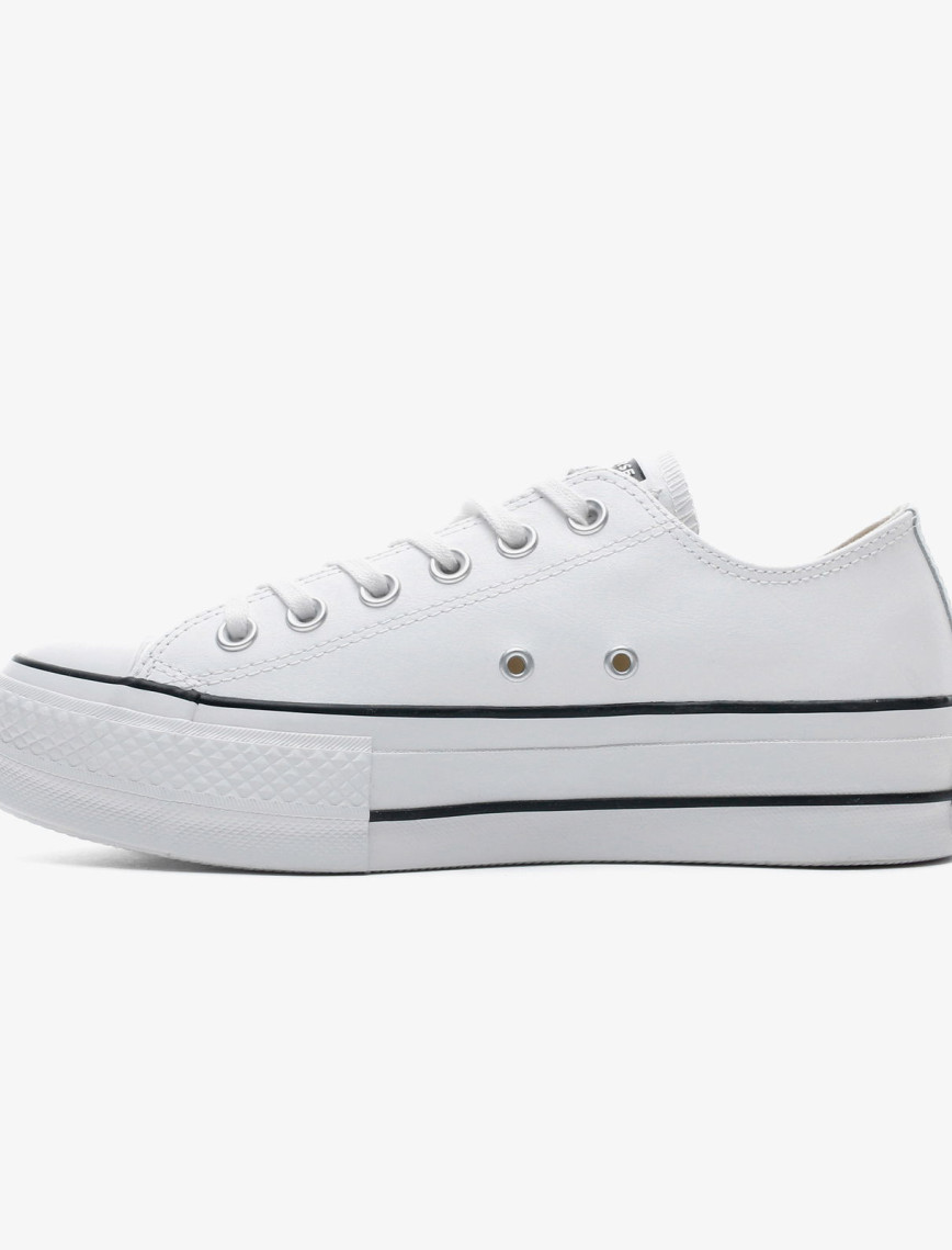 Converse Chuck Taylor Lift Unisex Platform Beyaz Sneaker Converse Chuck Taylor Lift Unisex Platform Beyaz Sneaker
