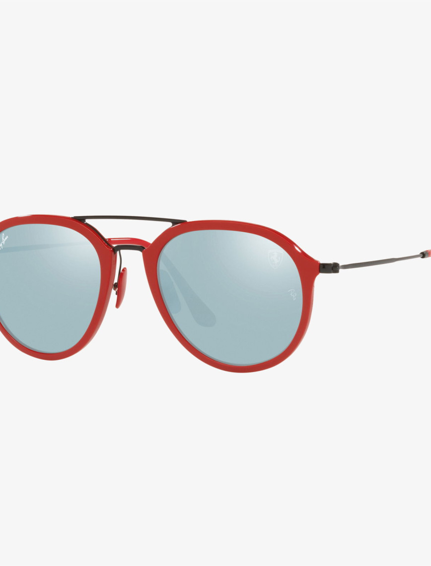 Ray-Ban 0RB4369M Unisex Kırmızı Güneş Gözlüğü Ray-Ban 0RB4369M Unisex Kırmızı Güneş Gözlüğü