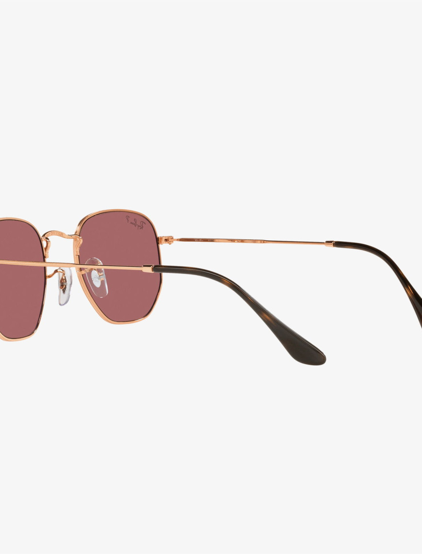 Ray-Ban 0RB3548N Unisex Rose Gold Güneş Gözlüğü Ray-Ban 0RB3548N Unisex Rose Gold Güneş Gözlüğü