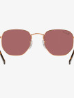 Ray-Ban 0RB3548N Unisex Rose Gold Güneş Gözlüğü Ray-Ban 0RB3548N Unisex Rose Gold Güneş Gözlüğü