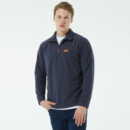 Helly Hansen HH Mount Fleece Erkek Mavi Polar Sweatshirt Helly Hansen HH Mount Fleece Erkek Mavi Polar Sweatshirt