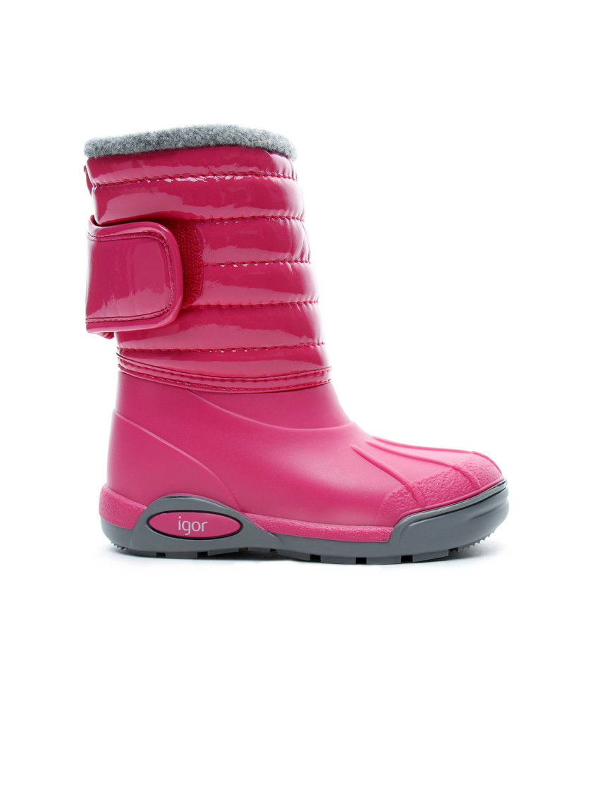 Igor Topo Ski Charol Pembe Bebek Yağmur Botu Igor Topo Ski Charol Pembe Bebek Yağmur Botu