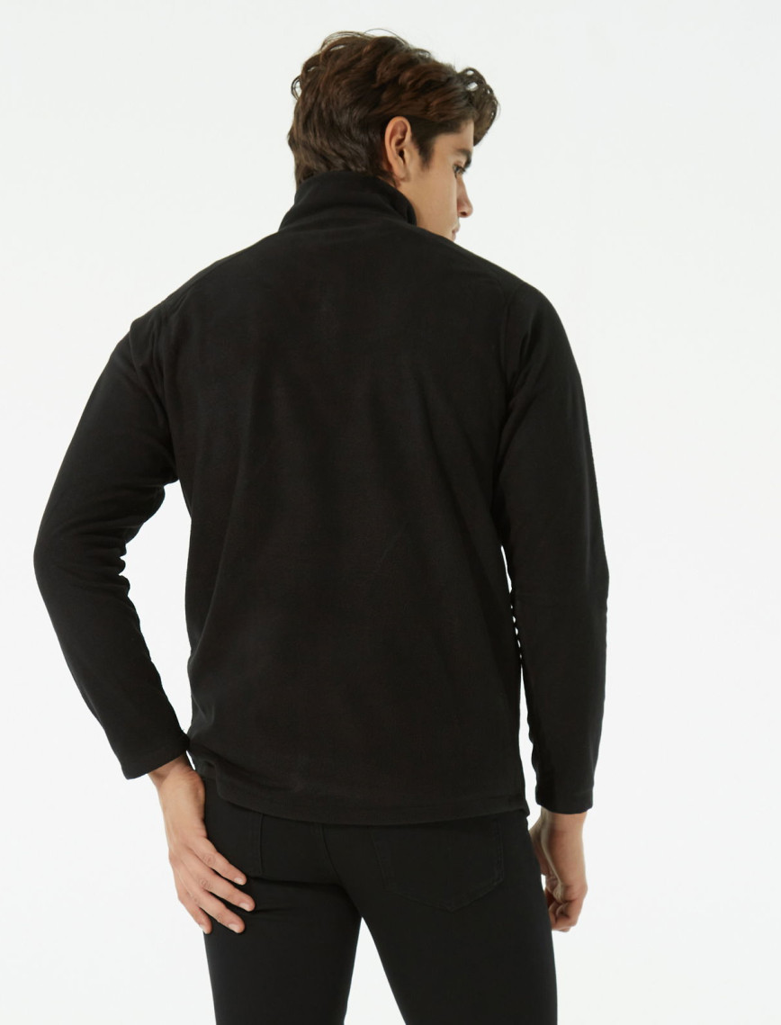 Helly Hansen HH Mount Fleece Erkek Siyah Polar Sweatshirt Helly Hansen HH Mount Fleece Erkek Siyah Polar Sweatshirt