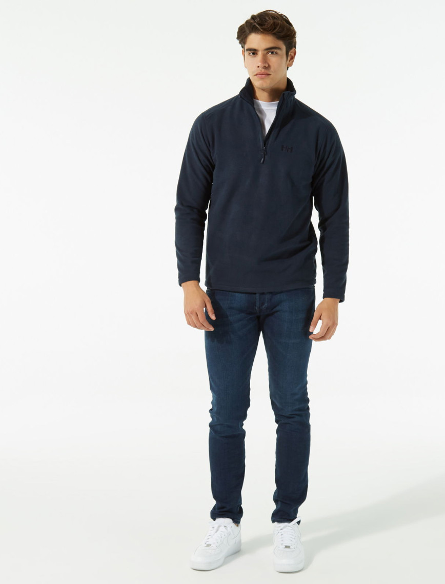Helly Hansen HH Mount Fleece Erkek Lacivert Polar Sweatshirt Helly Hansen HH Mount Fleece Erkek Lacivert Polar Sweatshirt
