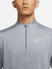 Nike Dri-FIT Top Half-Zip Erkek Gri Uzun Kollu T-Shirt Nike Dri-FIT Top Half-Zip Erkek Gri Uzun Kollu T-Shirt