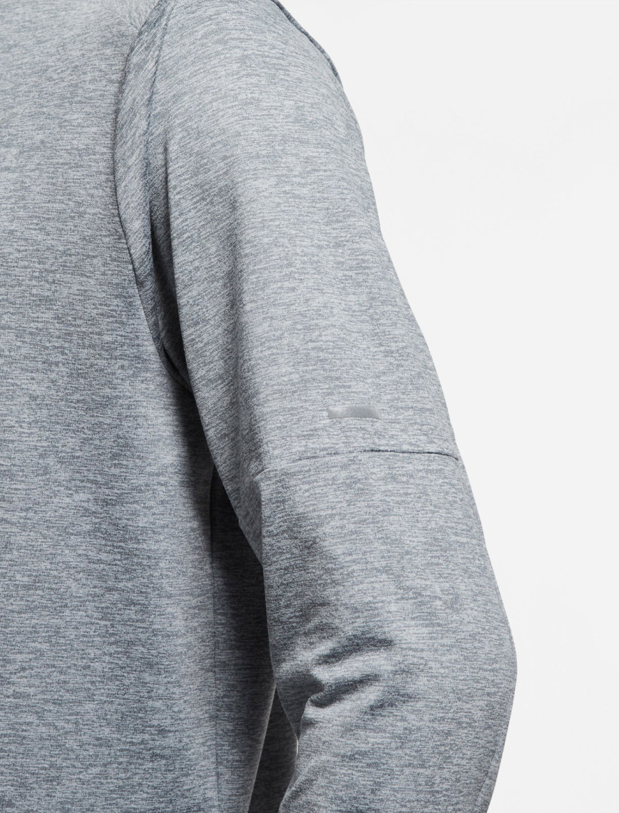 Nike Dri-FIT Top Half-Zip Erkek Gri Uzun Kollu T-Shirt Nike Dri-FIT Top Half-Zip Erkek Gri Uzun Kollu T-Shirt