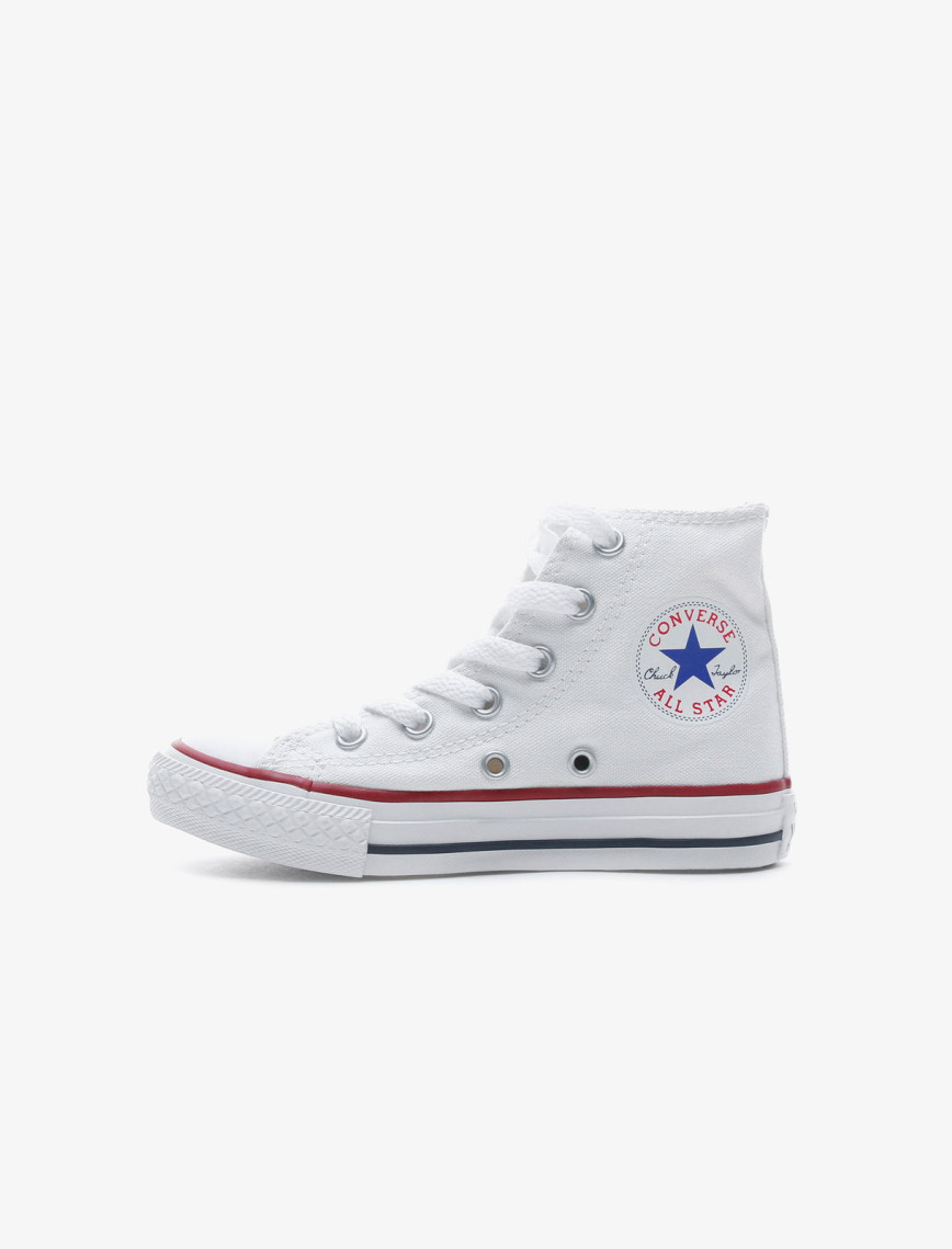 Converse Chuck Taylor All Star Hi Bebek Beyaz Sneaker Converse Chuck Taylor All Star Hi Bebek Beyaz Sneaker