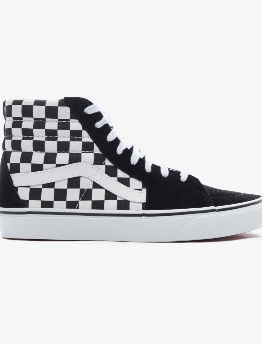 Vans UA Checkerboard Sk8-Hi Unisex Siyah Sneaker Vans UA Checkerboard Sk8-Hi Unisex Siyah Sneaker