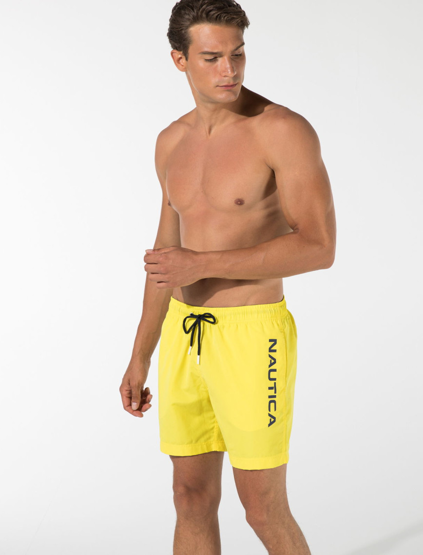 Nautica Erkek Sarı Şort Mayo Nautica Erkek Sarı Şort Mayo