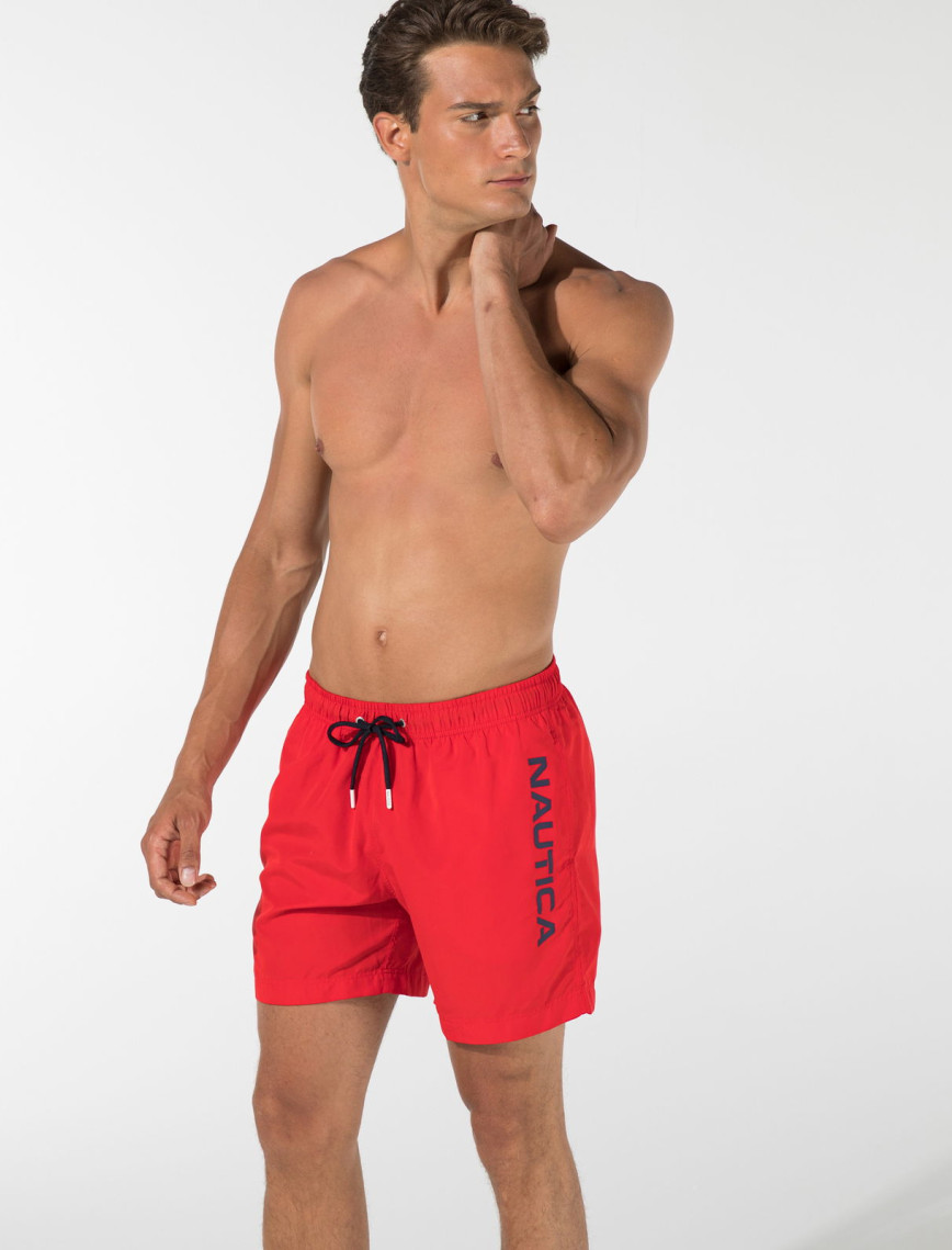 Nautica Erkek Kırmızı Mayo Şort Nautica Erkek Kırmızı Mayo Şort