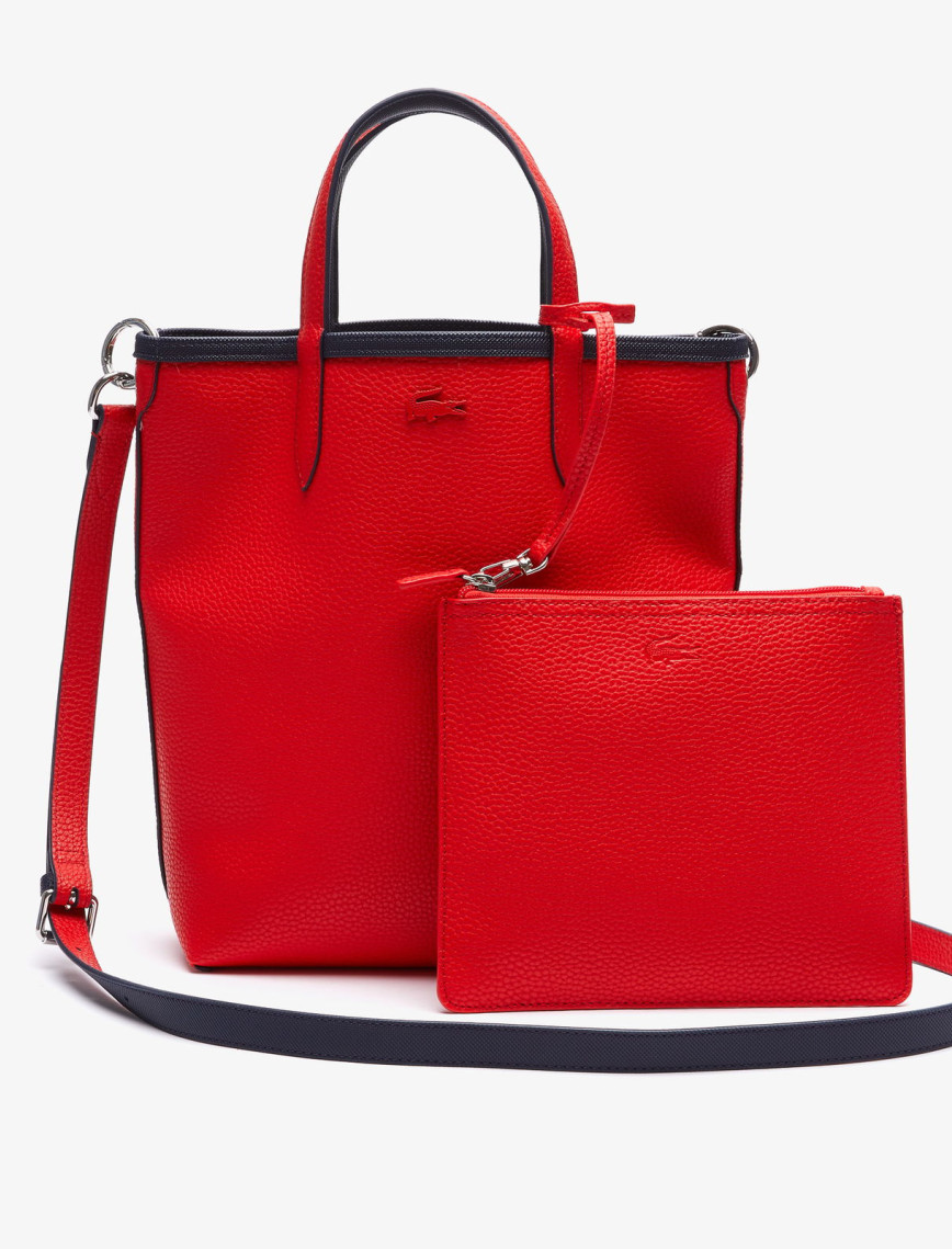 Lacoste Anna Kadın Çift Taraflı Lacivert Omuz Çantası Lacoste Anna Kadın Çift Taraflı Lacivert Omuz Çantası