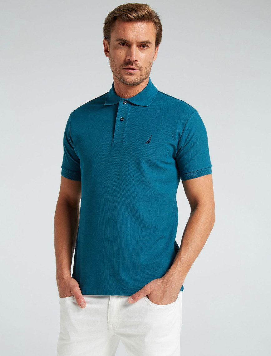 Nautica Erkek Mavi Classic Fit Kısa Kollu Polo Yaka T-Shirt Nautica Erkek Mavi Classic Fit Kısa Kollu Polo Yaka T-Shirt