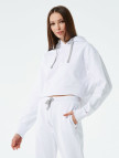 The Stay Line Lumi Kadın Beyaz Hoodie The Stay Line Lumi Kadın Beyaz Hoodie