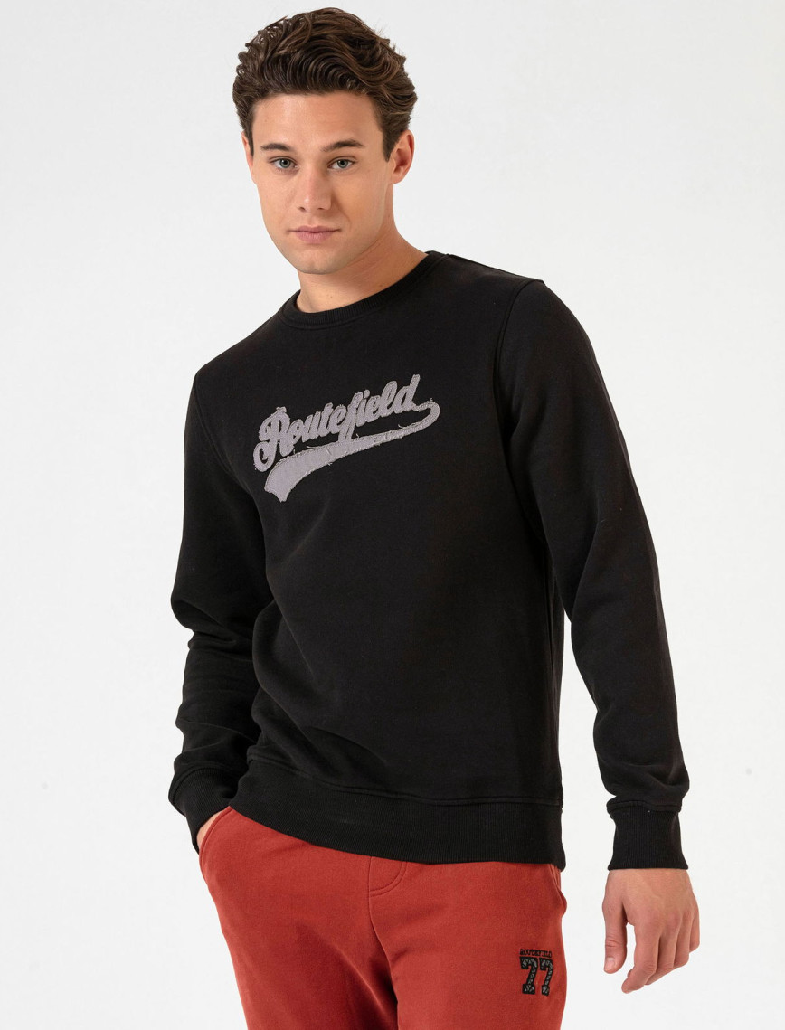 Routefield Hook Erkek Siyah Sweatshirt Routefield Hook Erkek Siyah Sweatshirt