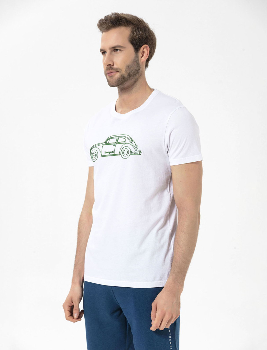 Routefield Truth Erkek Beyaz Tişört Routefield Truth Erkek Beyaz Tişört