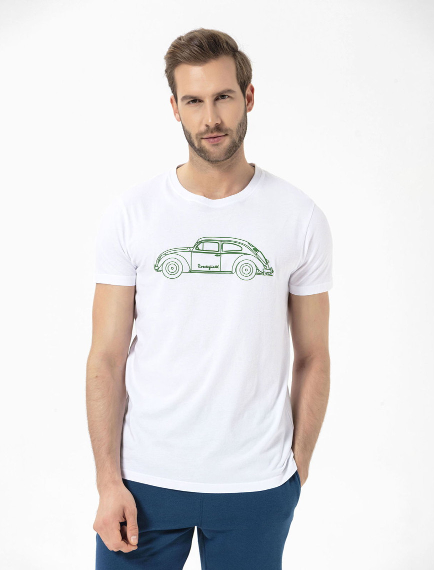 Routefield Truth Erkek Beyaz Tişört Routefield Truth Erkek Beyaz Tişört