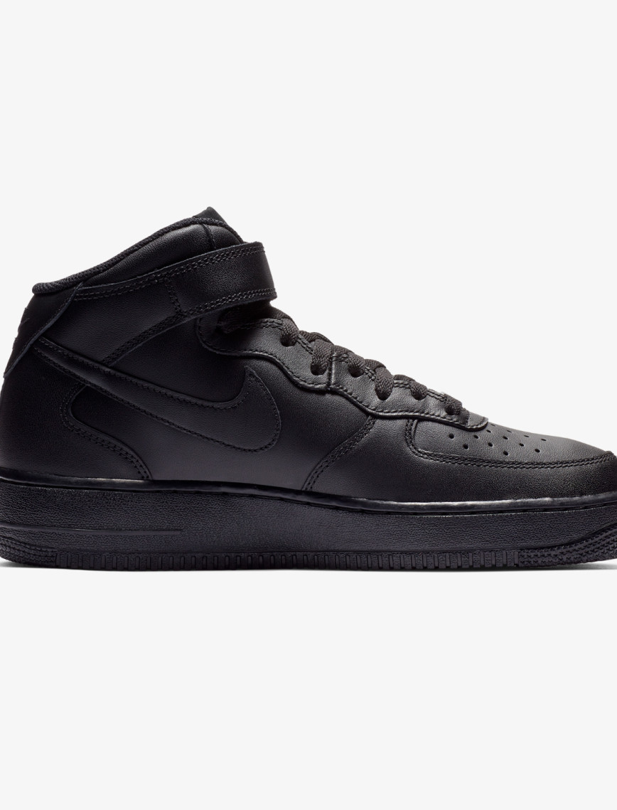 Nike Air Force 1 Mid '07 Erkek Siyah Spor Ayakkabı Nike Air Force 1 Mid '07 Erkek Siyah Spor Ayakkabı