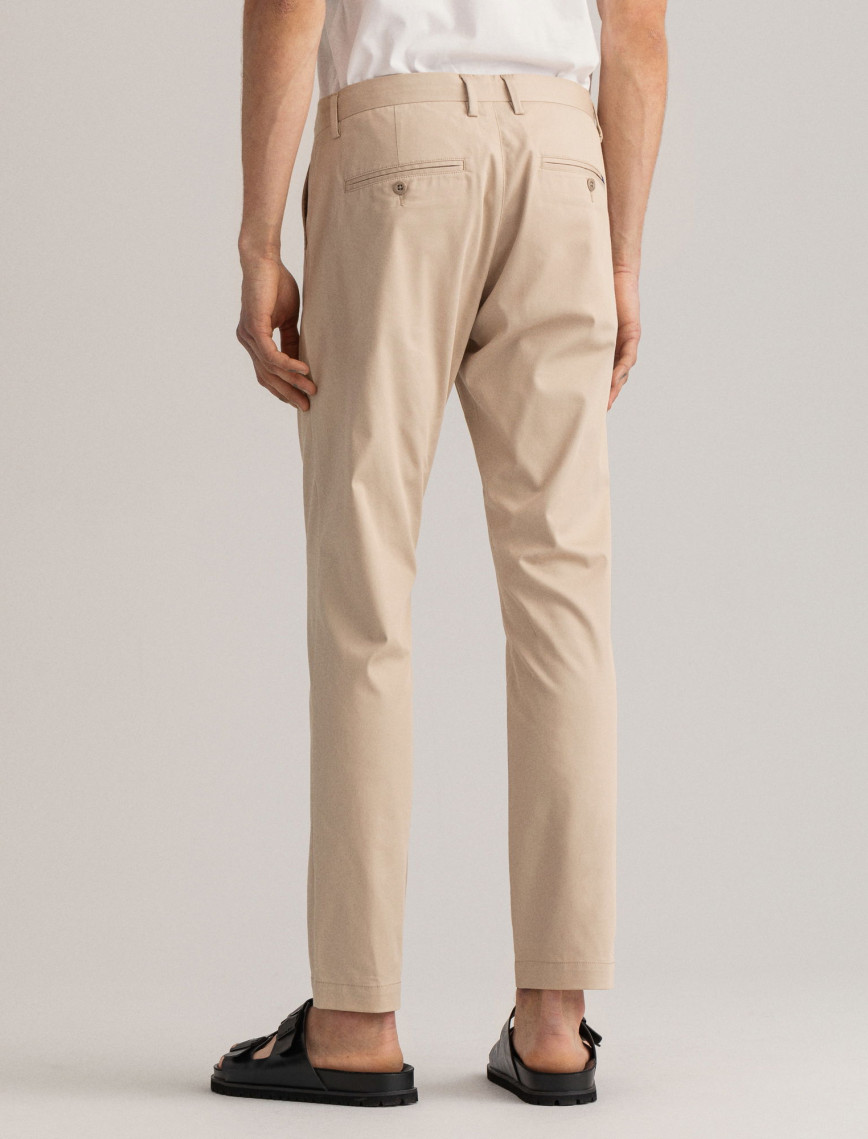 GANT Erkek Bej Slim Fit Hallden Pantolon GANT Erkek Bej Slim Fit Hallden Pantolon