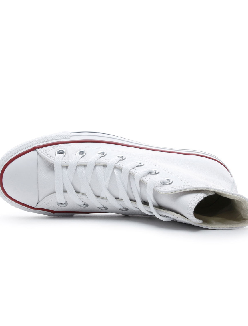Converse Chuck Taylor All Star Hi Deri Unisex Beyaz Sneaker Converse Chuck Taylor All Star Hi Deri Unisex Beyaz Sneaker