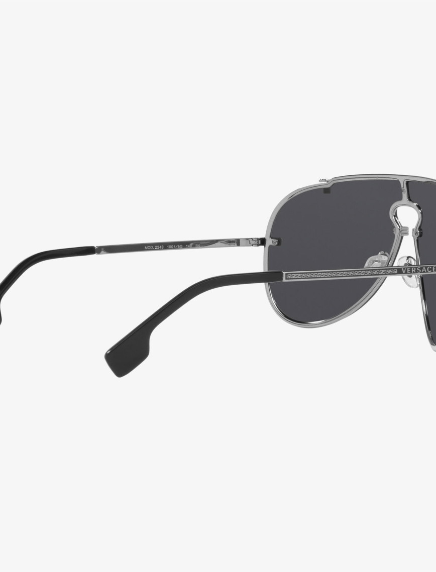 VERSACE Metal Erkek Siyah Güneş Gözlüğü VERSACE Metal Erkek Siyah Güneş Gözlüğü