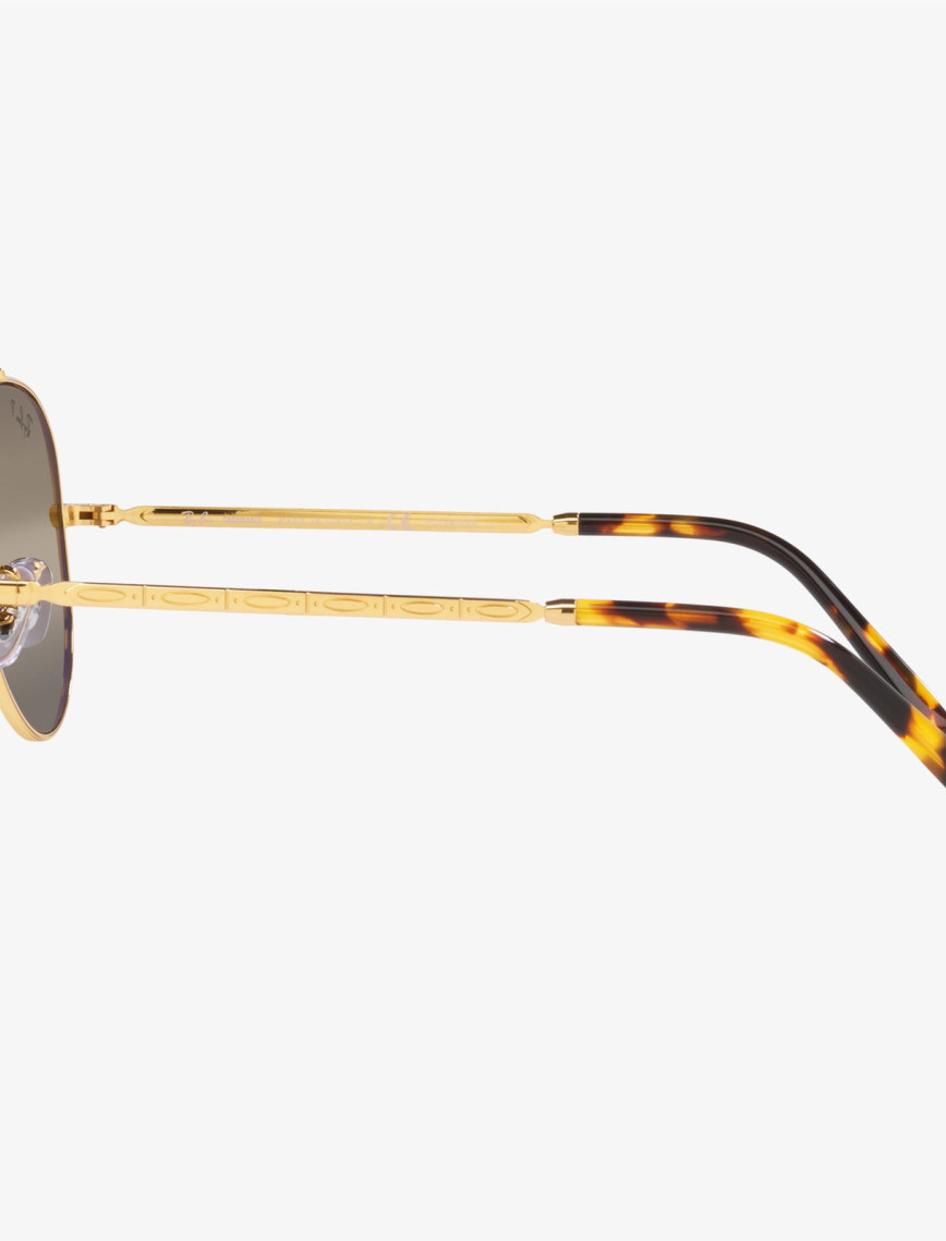 Ray-Ban New Aviator Unisex Altın Rengi Güneş Gözlüğü Ray-Ban New Aviator Unisex Altın Rengi Güneş Gözlüğü