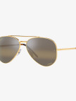 Ray-Ban New Aviator Unisex Altın Rengi Güneş Gözlüğü Ray-Ban New Aviator Unisex Altın Rengi Güneş Gözlüğü