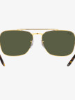 Ray-Ban New Caravan Unisex Altın Rengi Güneş Gözlüğü Ray-Ban New Caravan Unisex Altın Rengi Güneş Gözlüğü