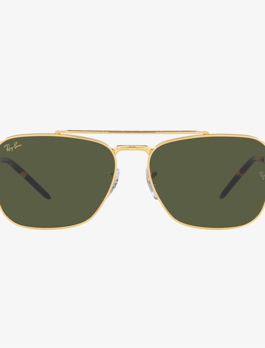 Ray-Ban New Caravan Unisex Altın Rengi Güneş Gözlüğü Ray-Ban New Caravan Unisex Altın Rengi Güneş Gözlüğü