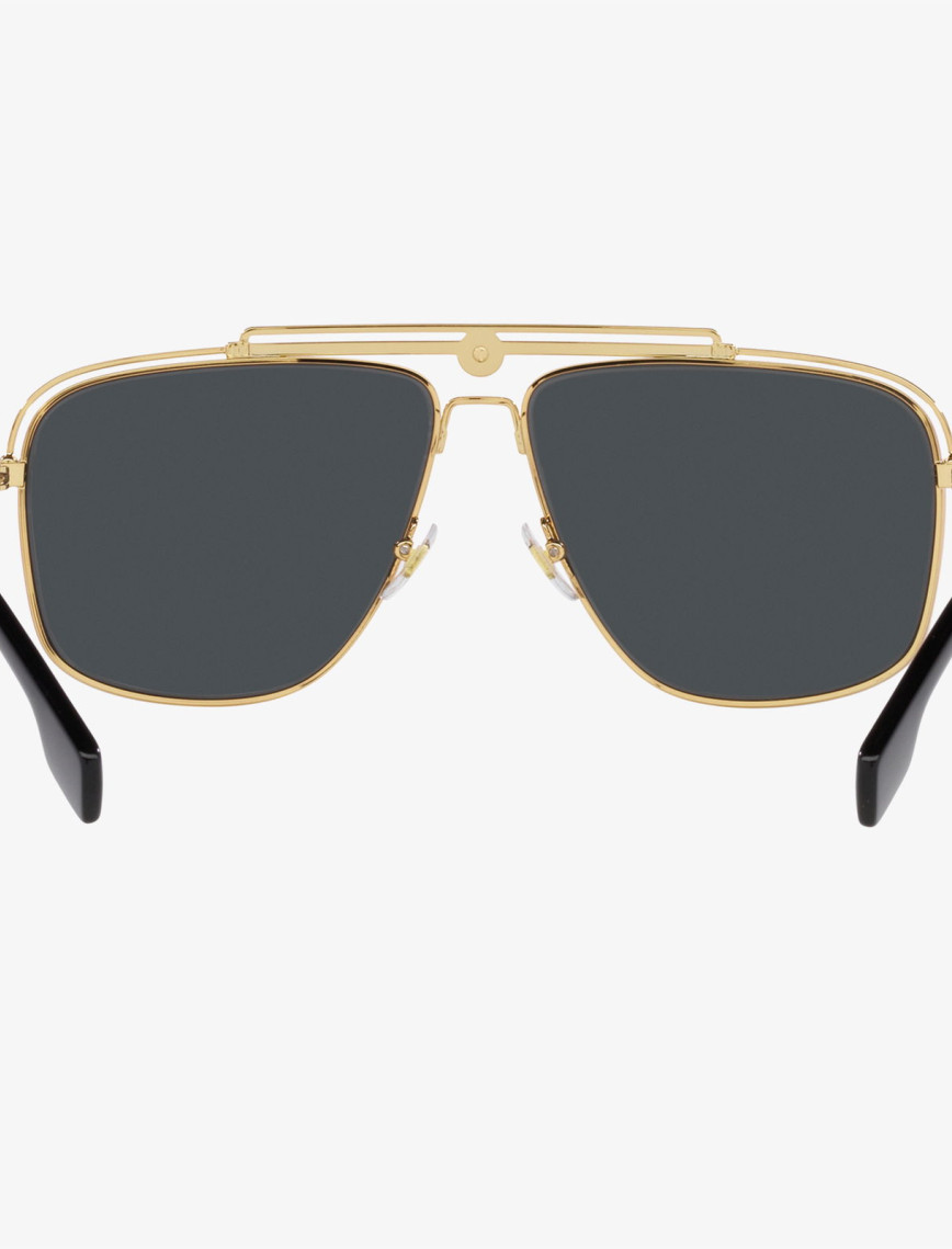 VERSACE Metal Erkek Altın Güneş Gözlüğü VERSACE Metal Erkek Altın Güneş Gözlüğü
