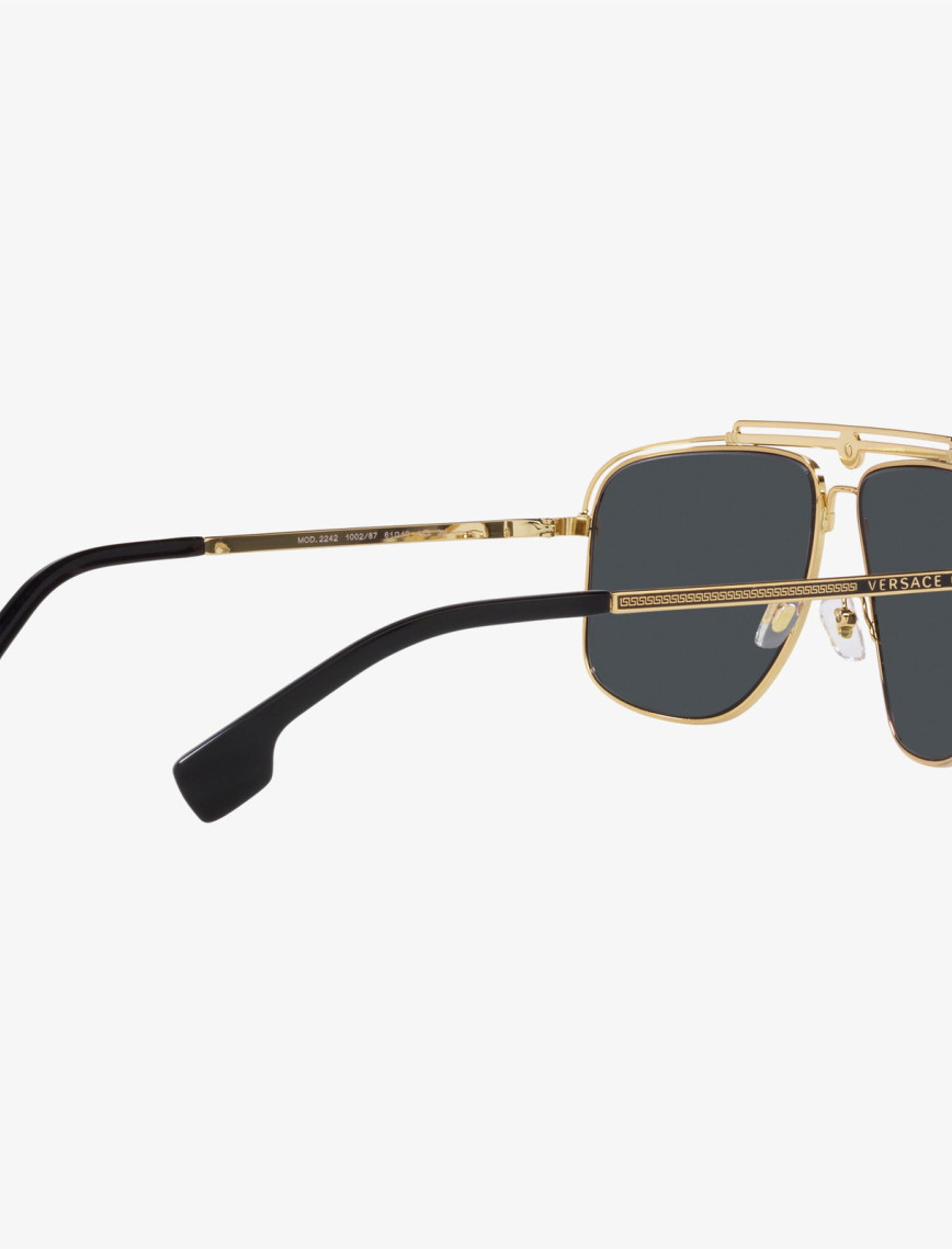 VERSACE Metal Erkek Altın Güneş Gözlüğü VERSACE Metal Erkek Altın Güneş Gözlüğü