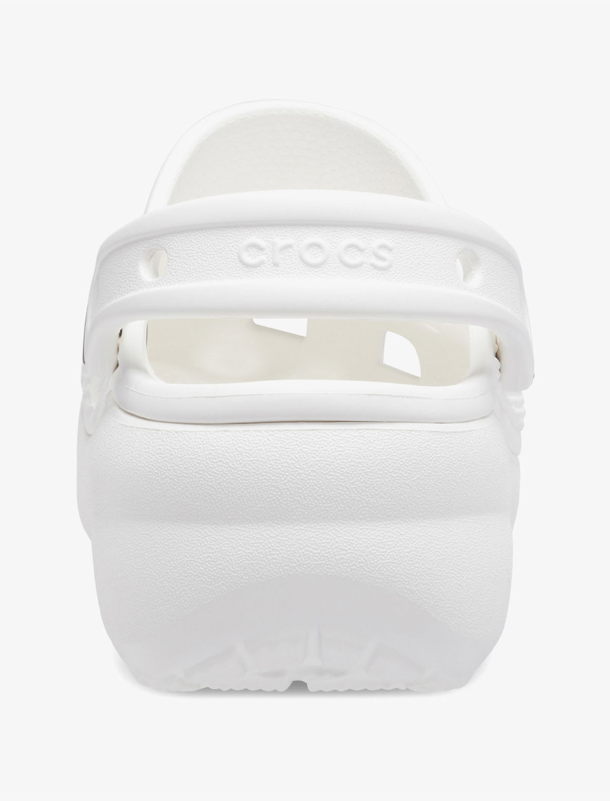 Crocs Classic Platform Clog Kadın Beyaz Terlik Crocs Classic Platform Clog Kadın Beyaz Terlik